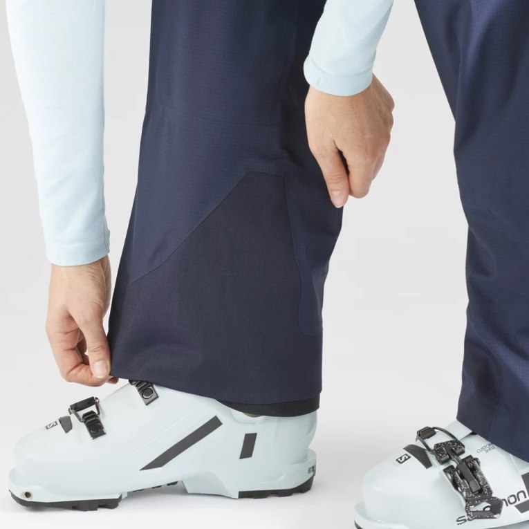 Pantalones De Esquí Salomon Outpeak GTX 3L Mujer Azul Marino | MX FNSZ521